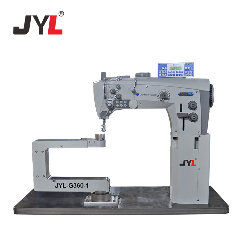 Máquina de coser para bolso con 360 brazo giratorio JYL-G360