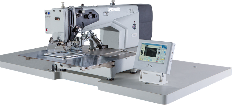 Máquina de coser de patrón automático industrial para productos PU JYL-G2210